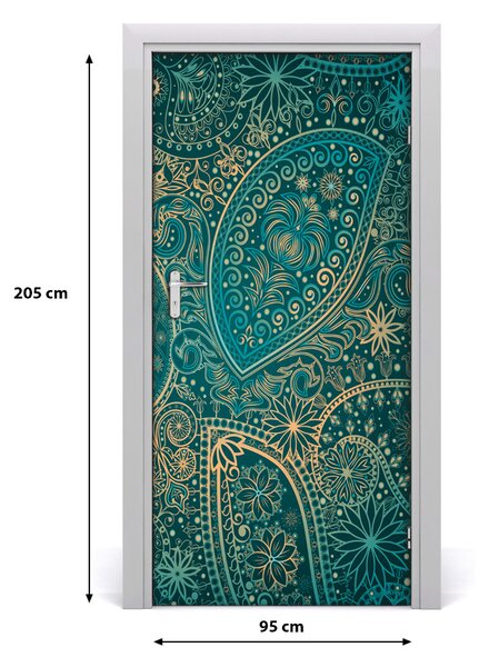 Naklejka fototapeta na drzwi do domu Ornamenty