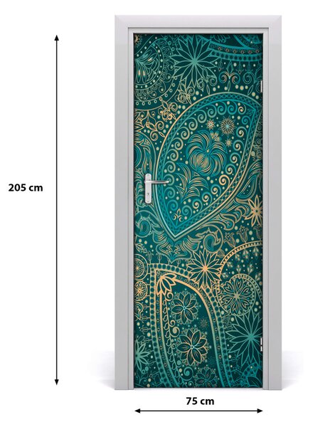 Naklejka fototapeta na drzwi do domu Ornamenty