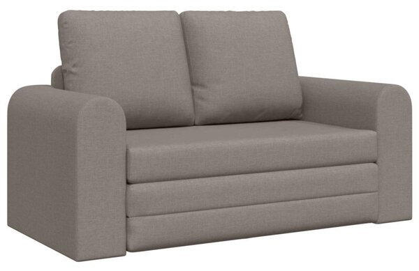 Sofa bed ciemnoszary 148 x 71 x 83 cm tkanina