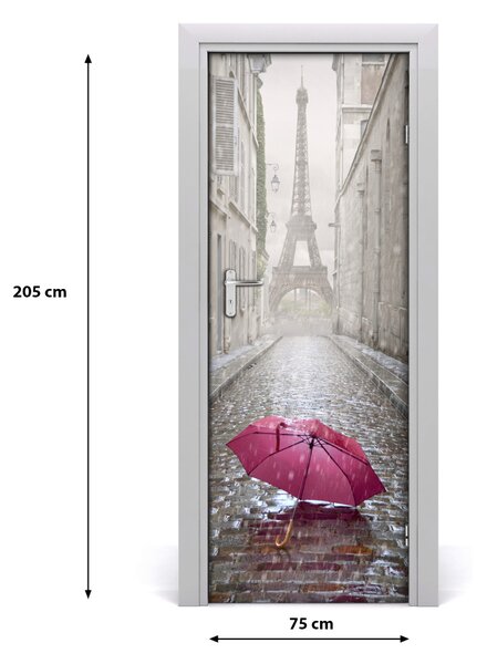 Fototapeta samoprzylepna na drzwi Parasol Francja