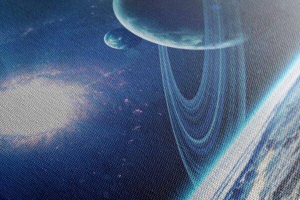Obraz planeta w kosmosie