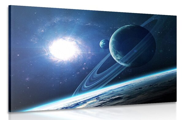 Obraz planeta w kosmosie