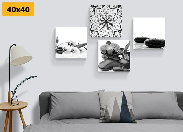 Zestaw obrazów zapach spokoju Feng Shui