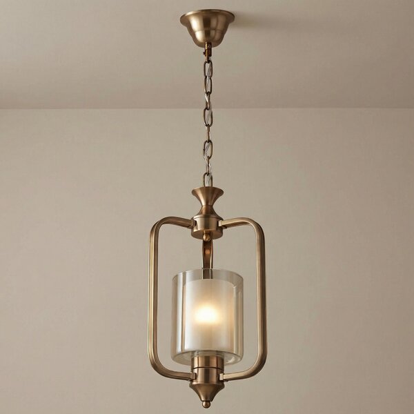 LAMPA WISZĄCA LOFT MOSIĘŻNA ATLANTA W1