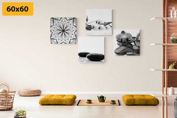 Zestaw obrazów zapach spokoju Feng Shui