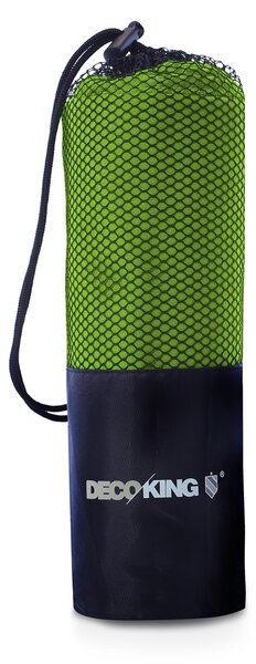 DecoKing - Ręcznik szybkoschnący z mikrofibry Jasnozielony EKEA-40x80 cm