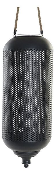 Emaga Świeczniki DKD Home Decor Czarny Metal Sznurek (22 x 22 x 63 cm)
