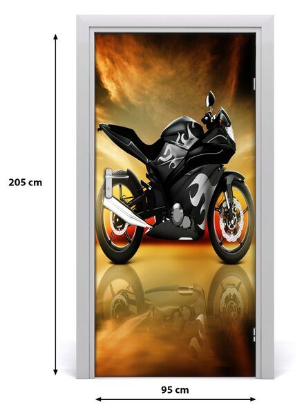 Fototapeta samoprzylepna na drzwi Sport Motocykl