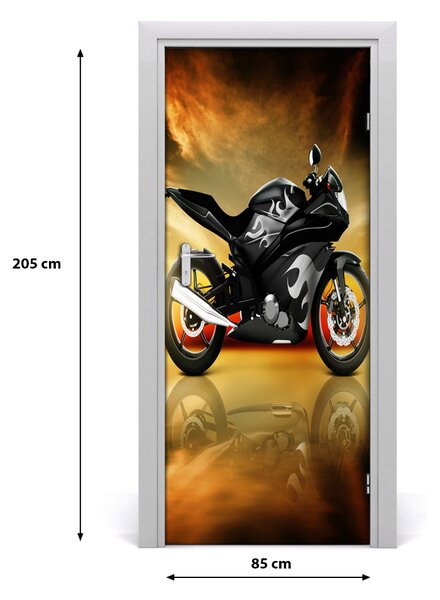 Fototapeta samoprzylepna na drzwi Sport Motocykl