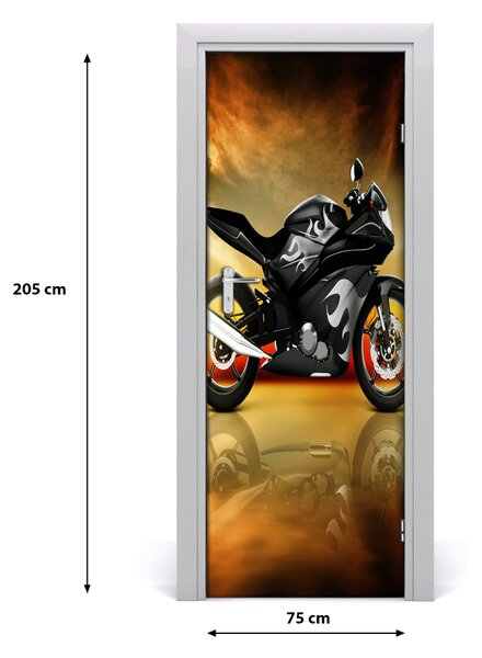 Fototapeta samoprzylepna na drzwi Sport Motocykl
