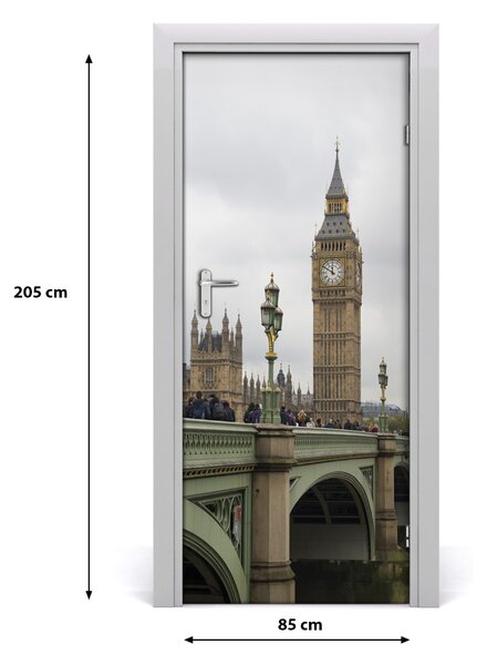 Fototapeta samoprzylepna na drzwi Big Ben Londyn