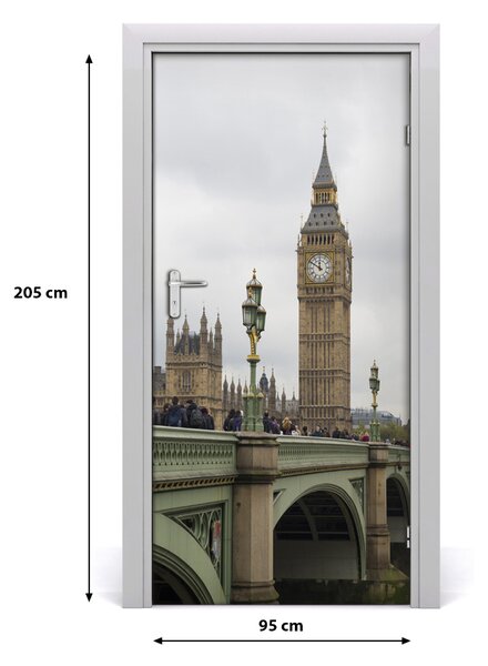 Fototapeta samoprzylepna na drzwi Big Ben Londyn
