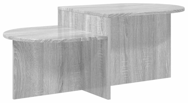 Stolik kawowy szary sonoma 100 x 50 x 40 cm drewno inÅ¼ynieryjne