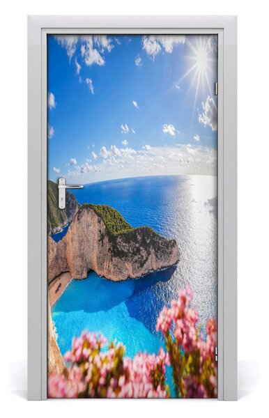 Naklejka na drzwi samoprzylepna Zakynthos Grecja