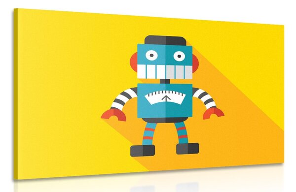 Obraz wesoły robot