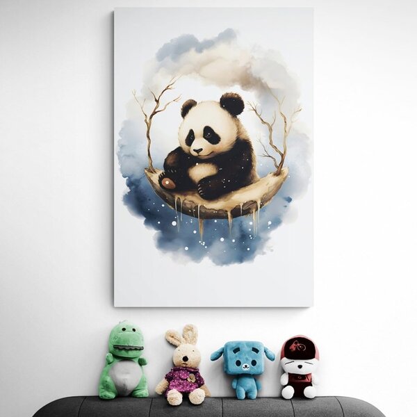 Obraz rozmarzony panda