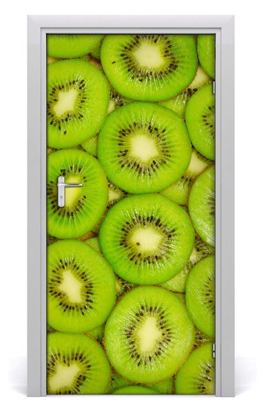 Naklejka na drzwi do domu samoprzylepna Kiwi