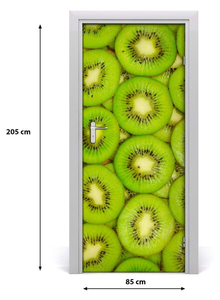 Naklejka na drzwi do domu samoprzylepna Kiwi