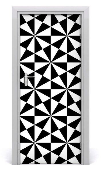 Naklejka fototapeta na drzwi Geometryczne tło