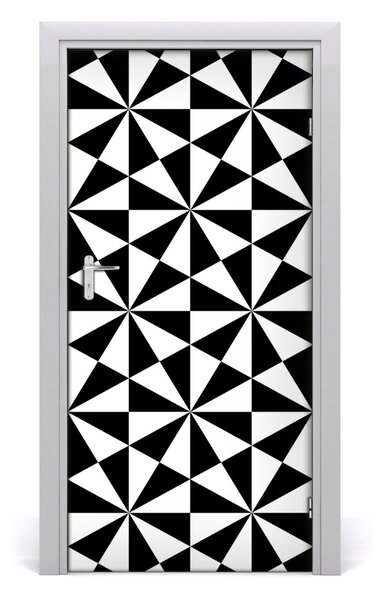 Naklejka fototapeta na drzwi Geometryczne tło