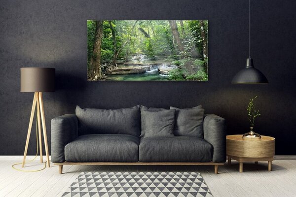 Obraz Szklany Leśny Las Natura Przyroda
