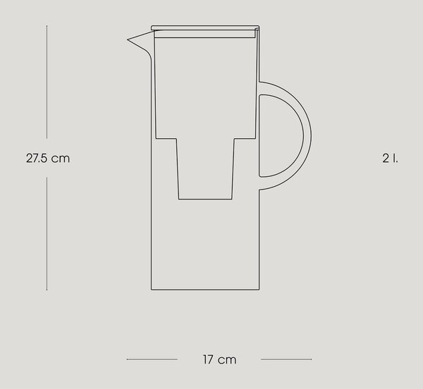 Plastikowy dzbanek filtrujący EM77 – Stelton