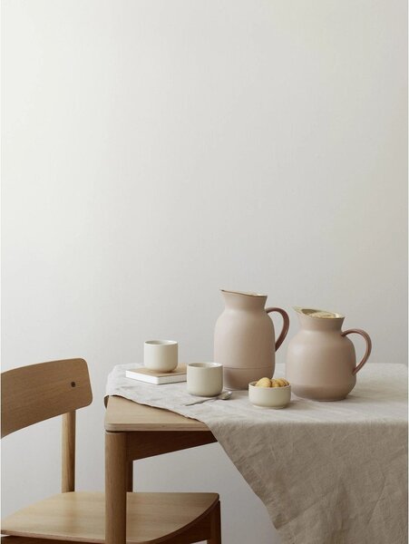 Brzoskwiniowy plastikowy dzbanek termos 1 l Amphora – Stelton
