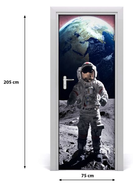 Fototapeta samoprzylepna na drzwi Astronauta
