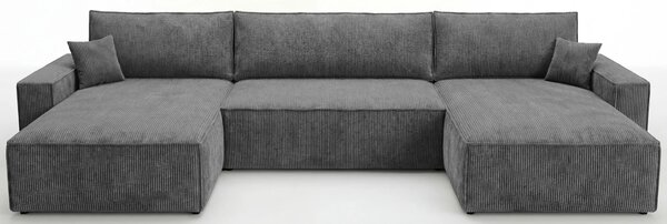 Ciemnoszary narożnik w kształcie litery u L5-T24