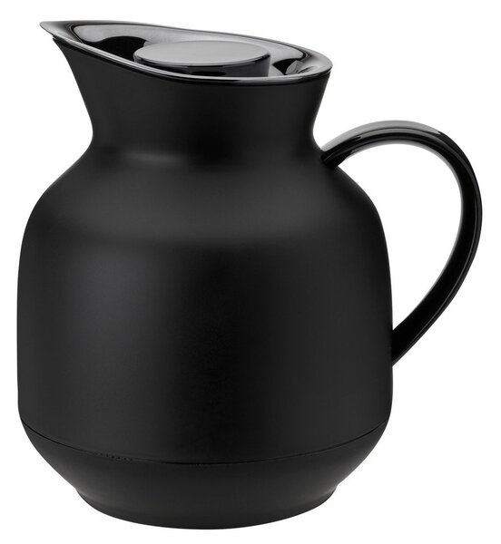 Czarny plastikowy dzbanek termos 1 l Amphora – Stelton