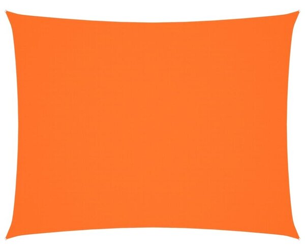 Prostokątny żagiel ogrodowy, tkanina oxford, 3x4,5 m, pomarańcz