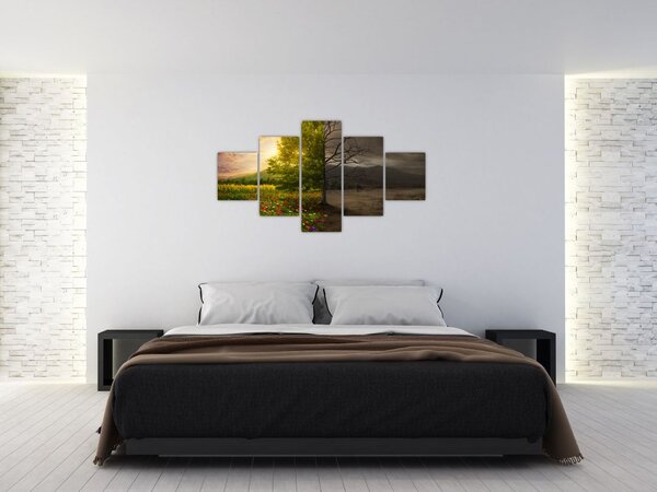 Obraz - Cykl życia (125x70 cm)