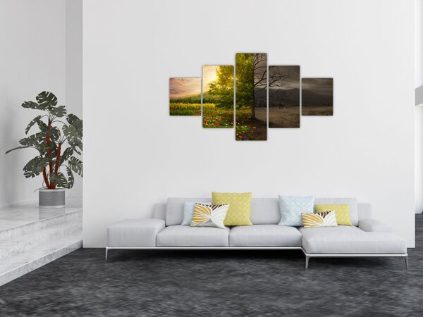 Obraz - Cykl życia (125x70 cm)