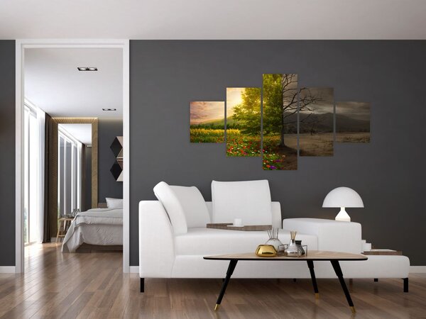 Obraz - Cykl życia (125x70 cm)