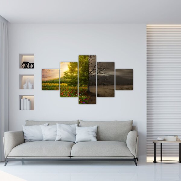 Obraz - Cykl życia (125x70 cm)