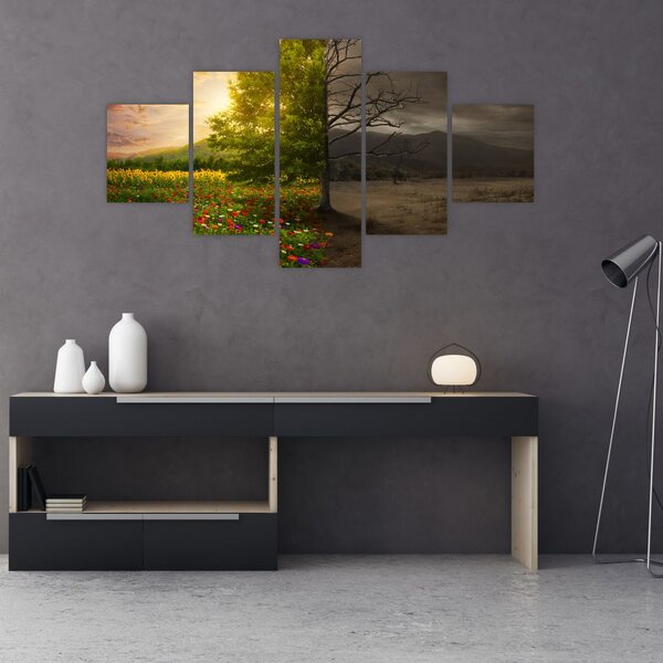 Obraz - Cykl życia (125x70 cm)