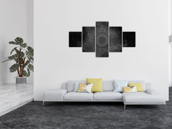 Obraz - Mistyczna mandala (125x70 cm)