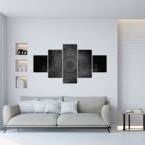 Obraz - Mistyczna mandala (125x70 cm)