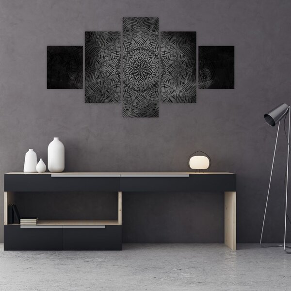 Obraz - Mistyczna mandala (125x70 cm)