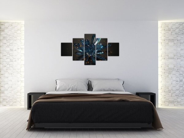Obraz kryształu (125x70 cm)