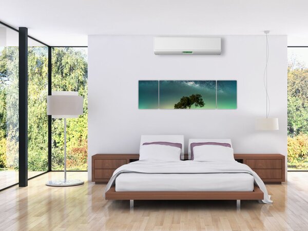 Obraz nocnego nieba (170x50 cm)