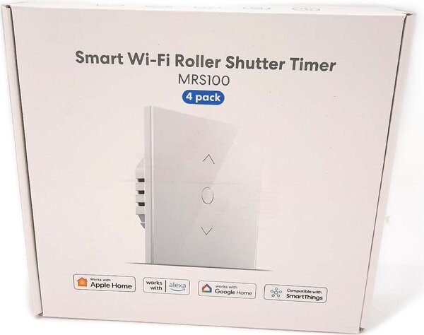 Przecznik roletowy meross WLAN wspópracuje z Homekit, rolety Alexa, inteligentny przecznik roletowy wymaga przewodu neutralnego, timera i sterowania gosowego