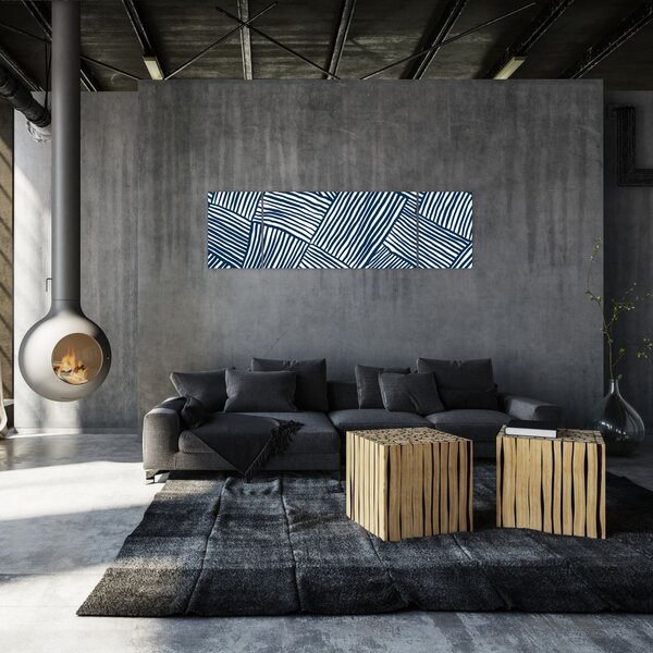 Obraz - linia 3D (170x50 cm)