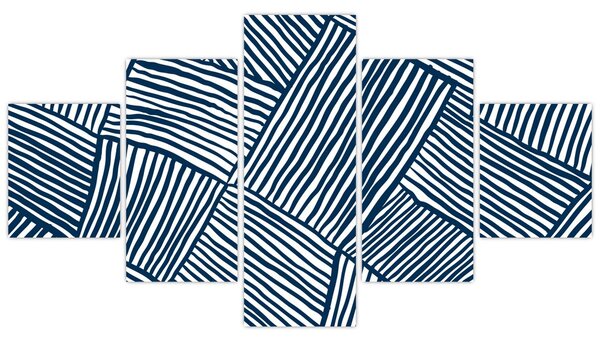 Obraz - linia 3D (125x70 cm)
