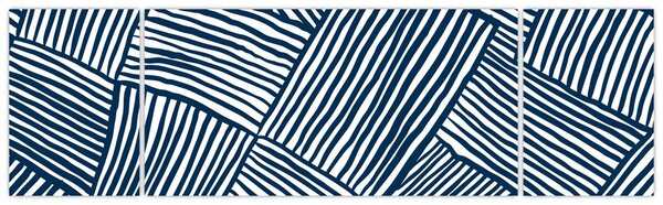 Obraz - linia 3D (170x50 cm)
