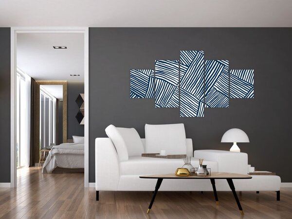 Obraz - linia 3D (125x70 cm)