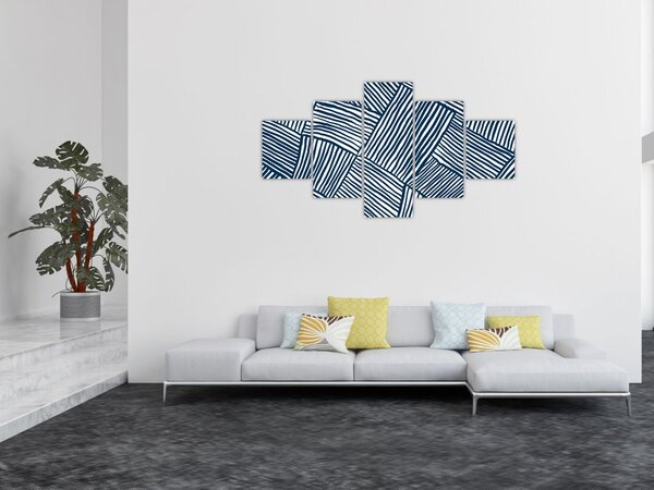 Obraz - linia 3D (125x70 cm)