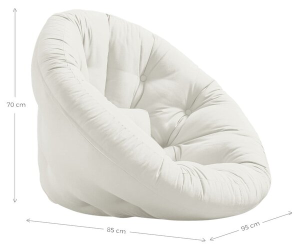 Pomarańczowy fotel Nido – Karup Design