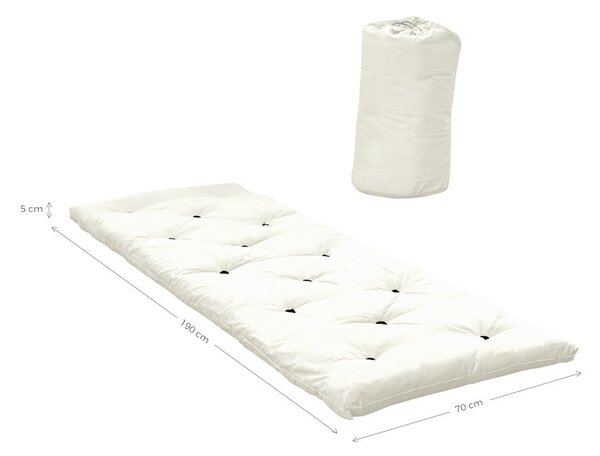 Ciemnobrązowy materac futon 70x190 cm Bed In a Bag Brown – Karup Design