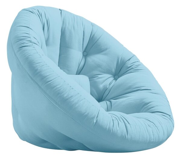 Fotel rozkładany Karup Design Nest Light Blue